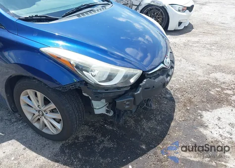 2015 Hyundai Elantra Se из США, поврежденный, VIN 5NPDH4AE9FH633510